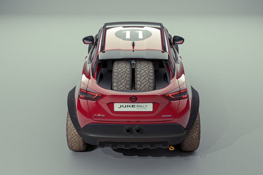 Nissan just turned the Juke into a badass rally car image