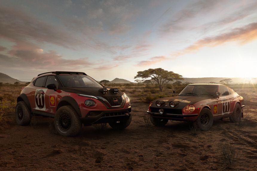 Nissan just turned the Juke into a badass rally car image