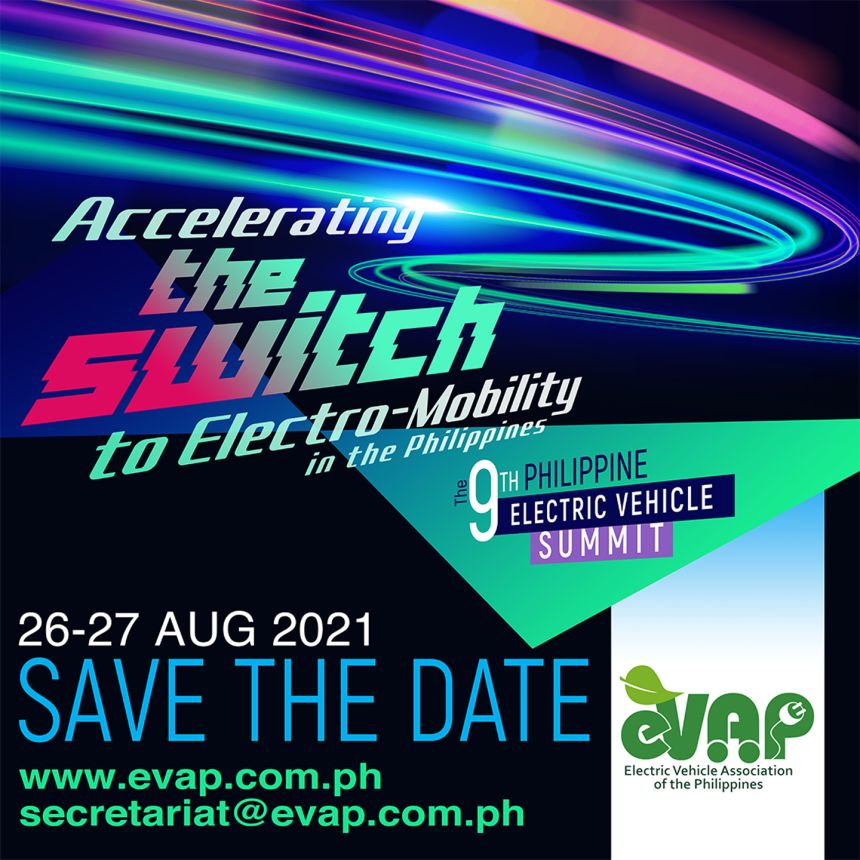2021 PH Electric Vehicle Summit will take place on Aug. 26-27 image