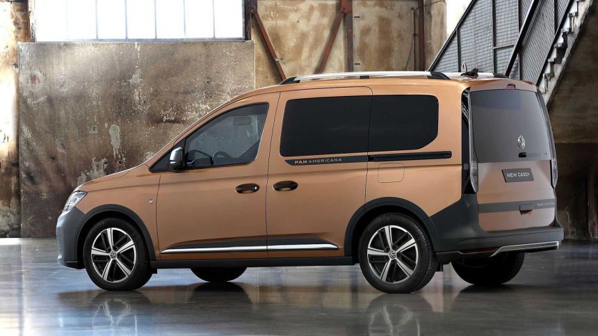 This Volkswagen Caddy can actually do light off-roading image