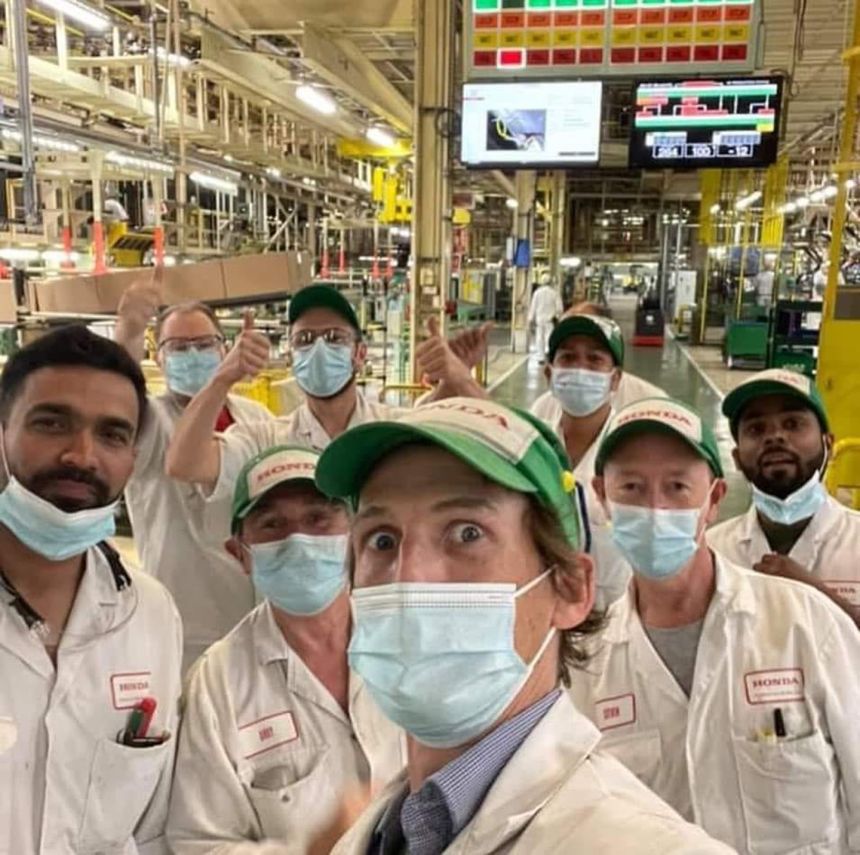 Honda factory that built Civic Type R has closed image