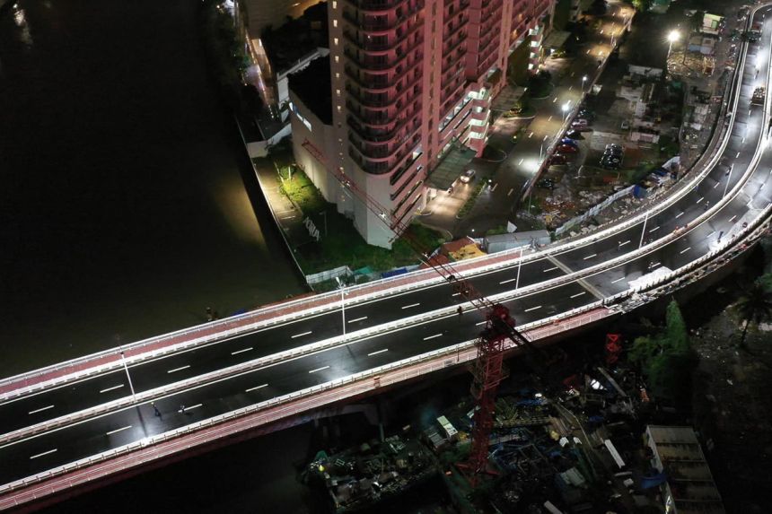 After two and a half years, Estrella-Pantaleon Bridge now open image