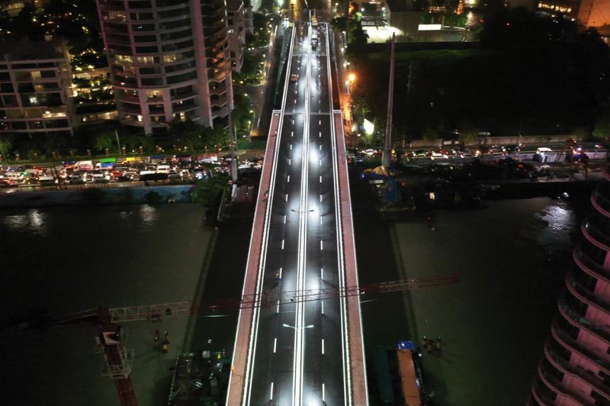 After two and a half years, Estrella-Pantaleon Bridge now open image