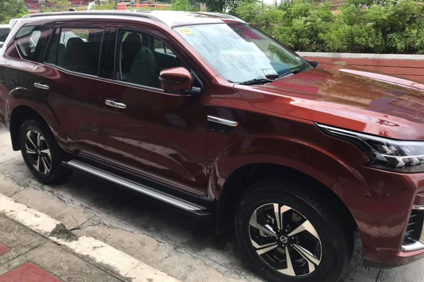 2022 Nissan Terra completely undisguised image