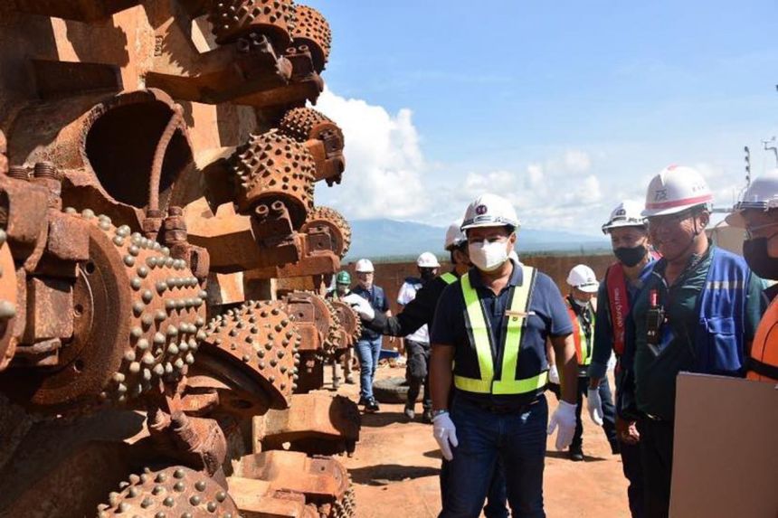 DPWH busy laying the foundations for Panguil Bay Bridge image