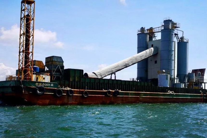 DPWH busy laying the foundations for Panguil Bay Bridge image