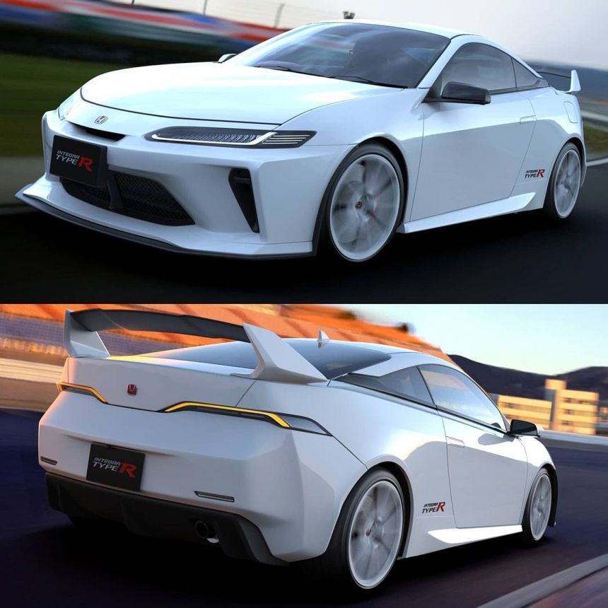 Are these futuristic Honda Integra renders legit? image