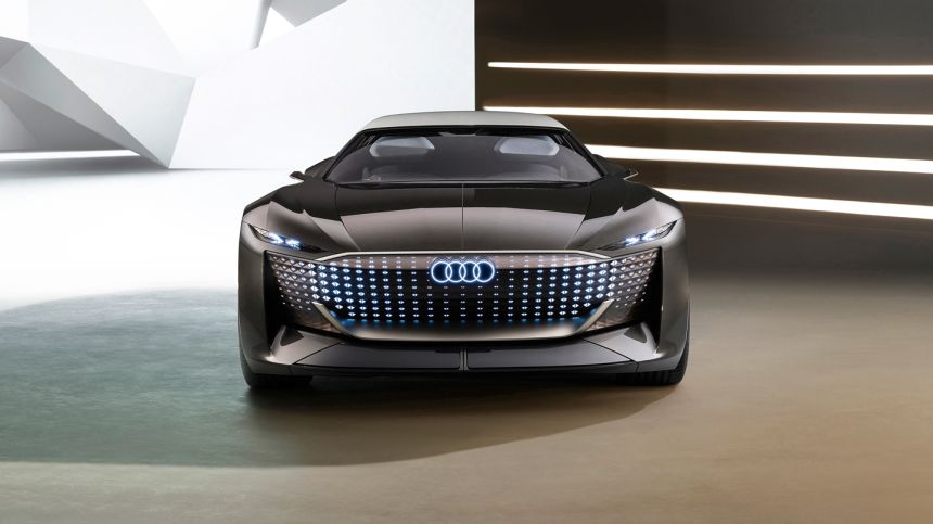 Beautiful Audi Skysphere Concept is a literal transformer image