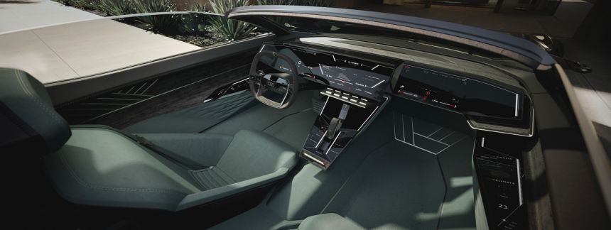 Beautiful Audi Skysphere Concept is a literal transformer image