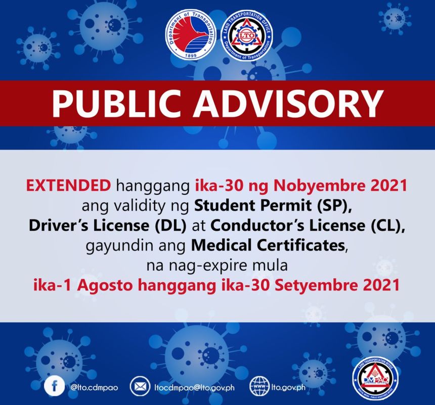 LTO operations in NCR, Laguna, Bataan resume today image