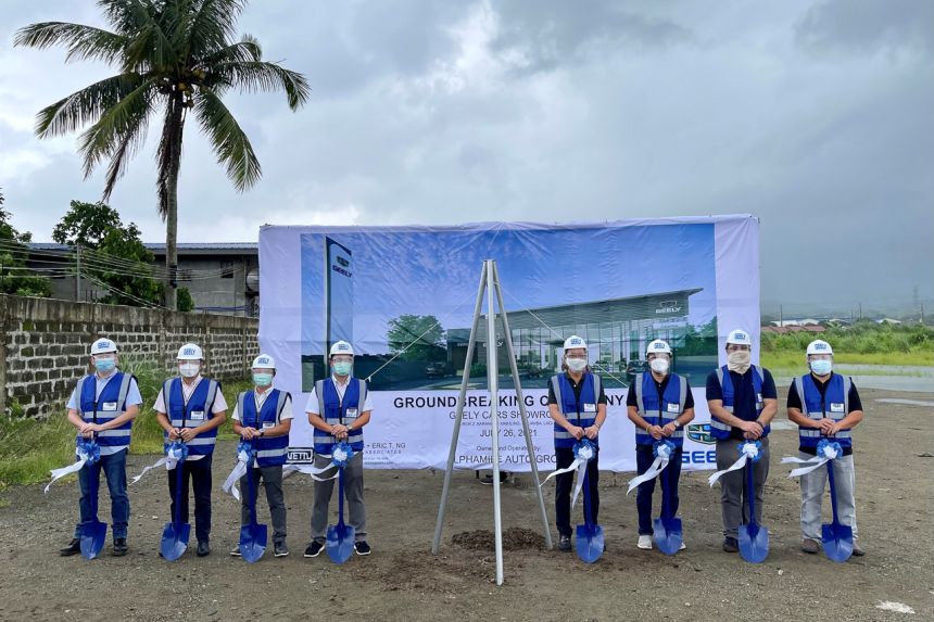 Geely PH groundbreaking image