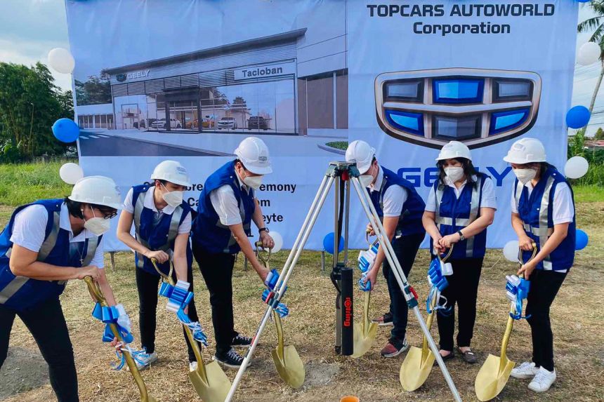 Geely PH groundbreaking image