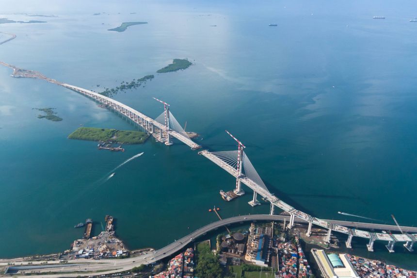 Work on main bridge deck of CCLEX almost complete image