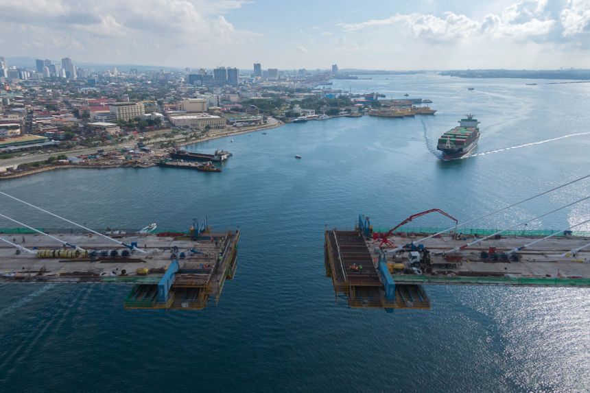 Work on main bridge deck of CCLEX almost complete image