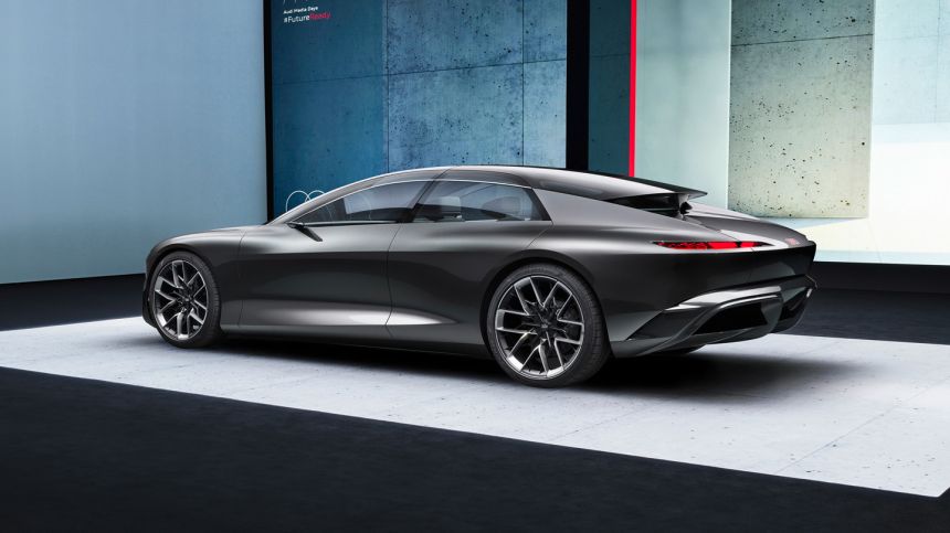 Audi Grandsphere concept is a 710HP private jet for the road image