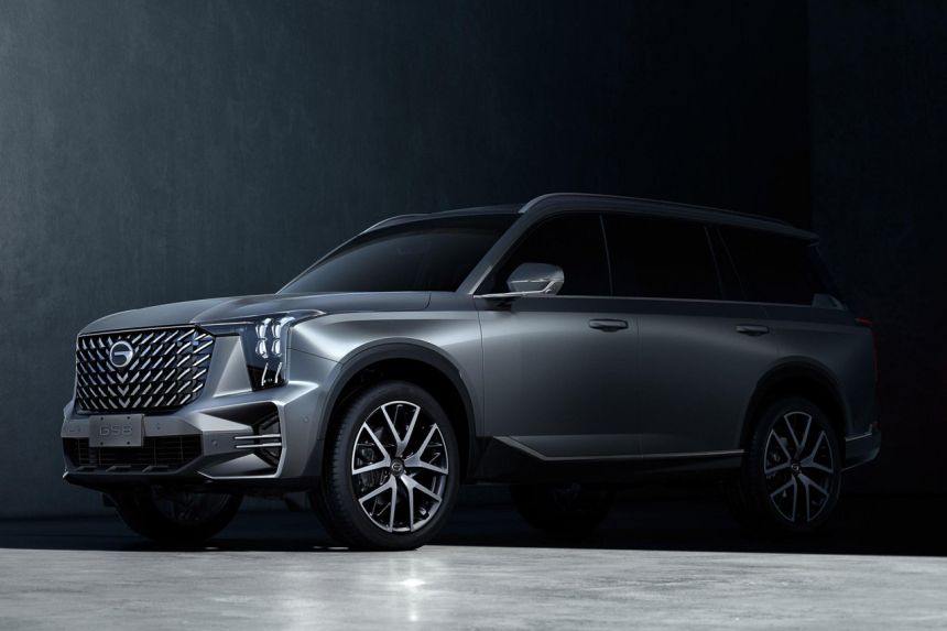 This is your first look at the 2022 GAC GS8 image