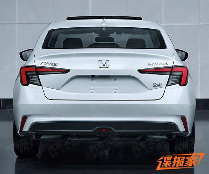 China-spec Integra is a Honda Civic with a makeover image