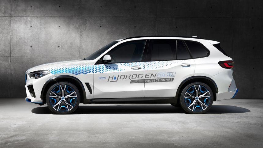 This hydrogen-powered BMW iX5 can withstand AK-47 bullets image
