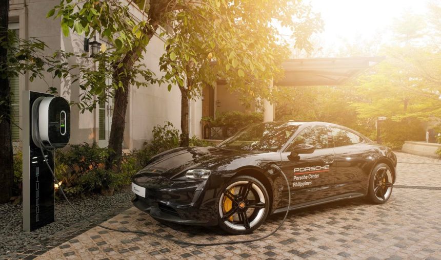 Porsche PH now has a DC fast charger for the Taycan EV image
