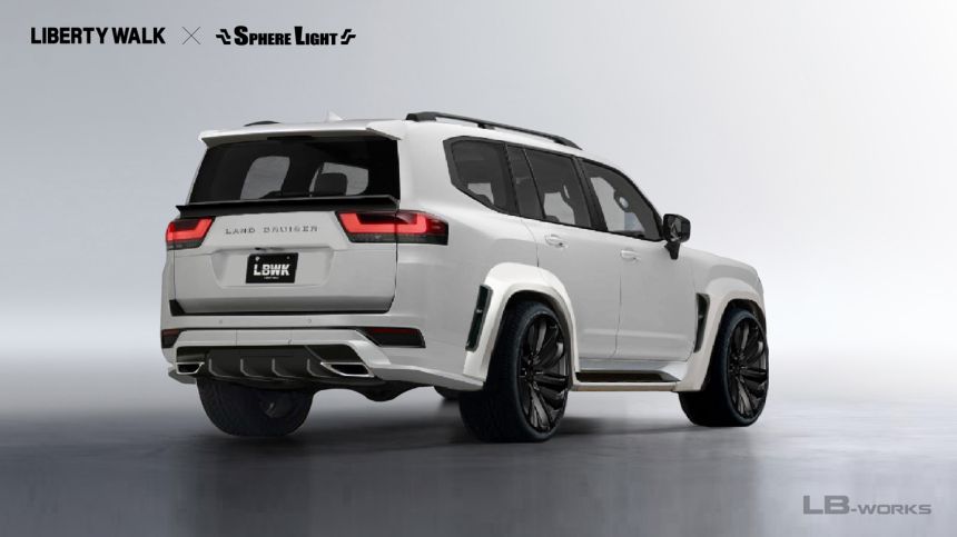 Liberty Walk transforms Land Cruiser 300 into a widebody SUV image