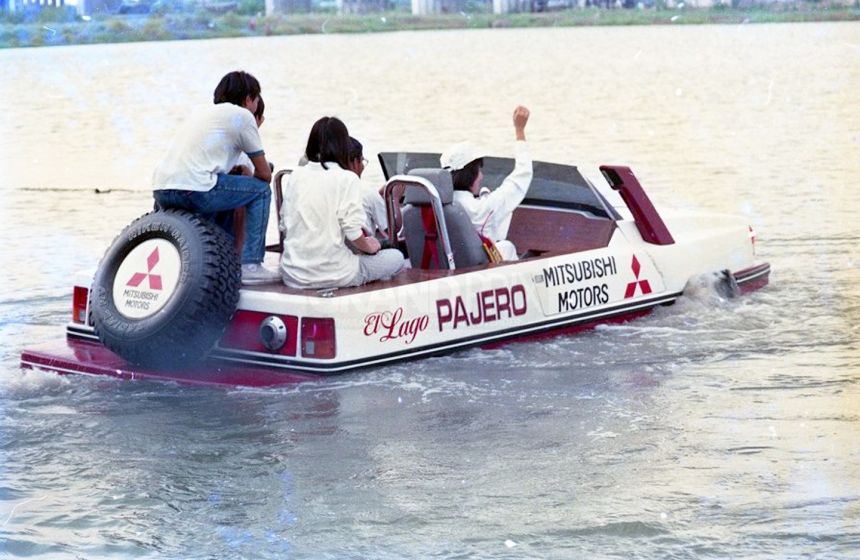 El Lago: When Mitsubishi built an amphibious Pajero image