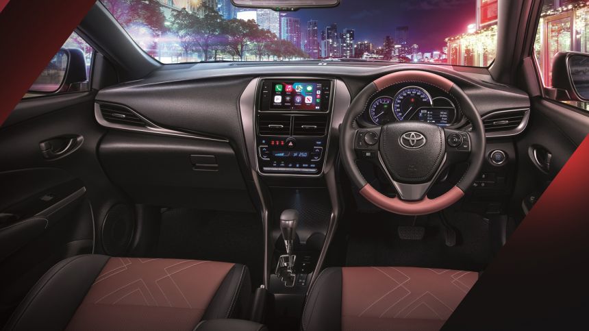 Does the Toyota Yaris look good with crossover styling? image