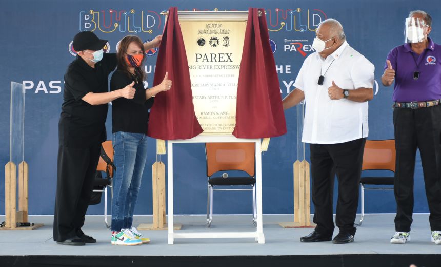 Pasig River Expressway project officially breaks ground image