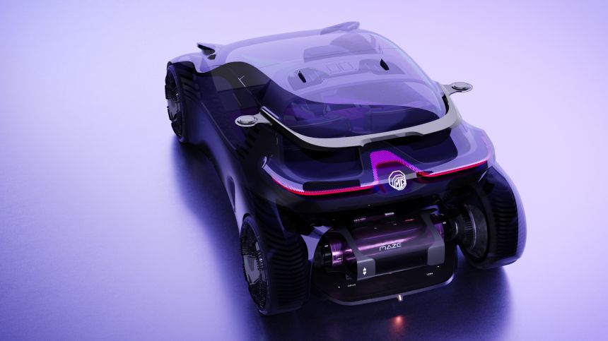Electric MG Maze concept is a gaming PC on wheels image