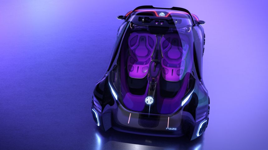 Electric MG Maze concept is a gaming PC on wheels image