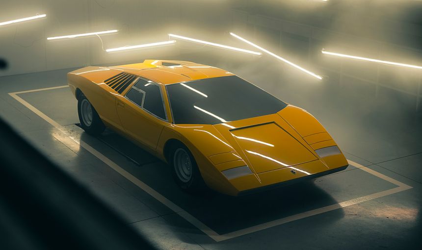 Lamborghini Countach revival image
