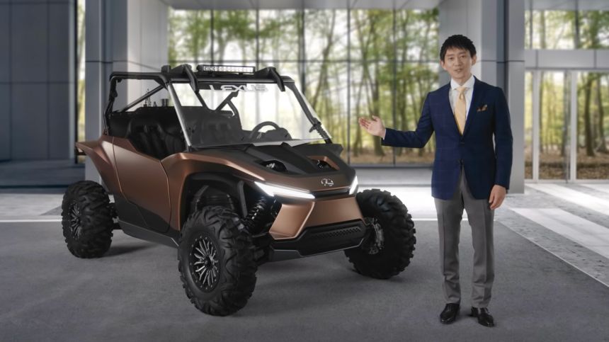 Is Lexus working on a hydrogen-powered dune buggy? image