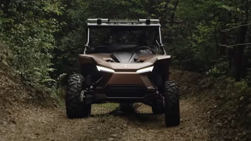 Is Lexus working on a hydrogen-powered dune buggy? image
