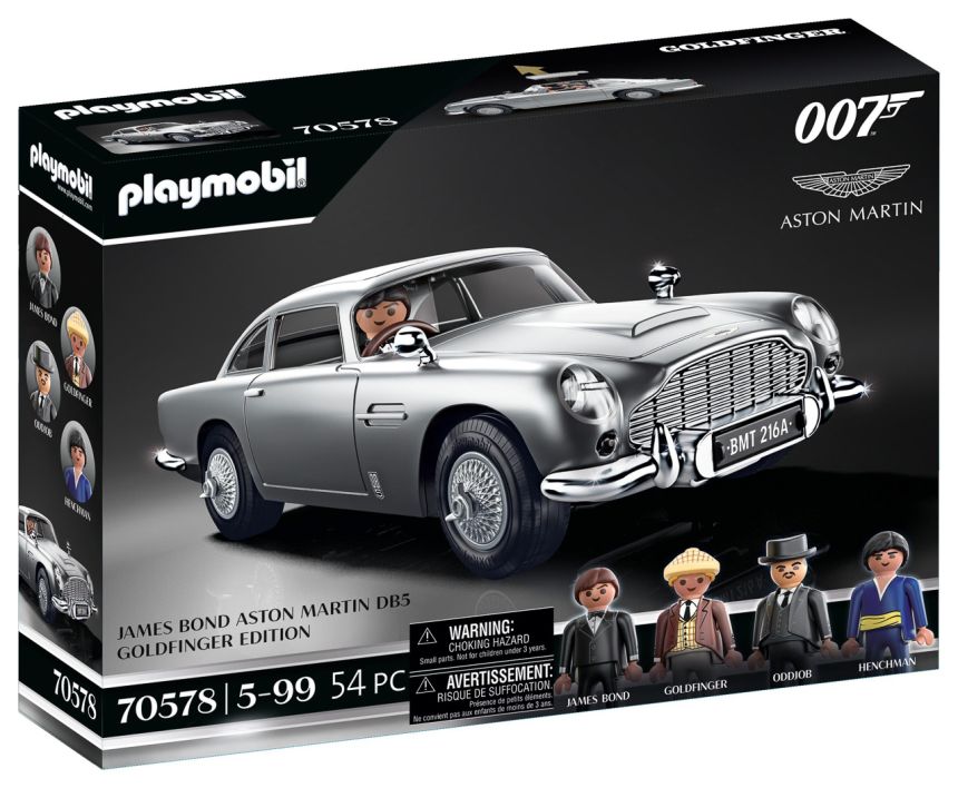 From Playmobil with Love: Check out this Aston Martin DB5 collectible image