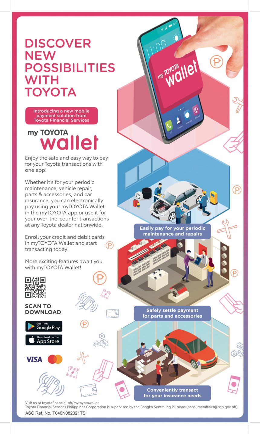 Making payments are now easier with myTOYOTA Wallet app image