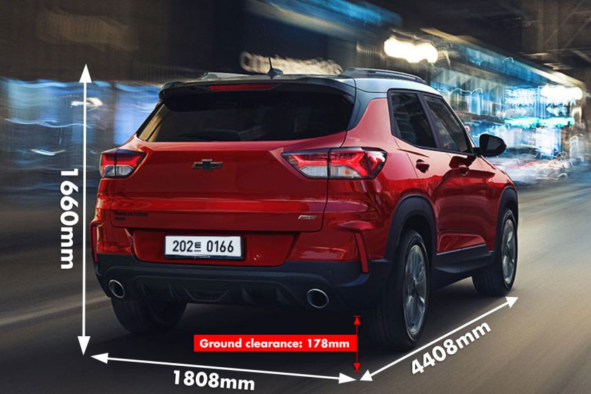 Spec Check: 2022 Chevrolet Trailblazer vs Trailblazer SUV image