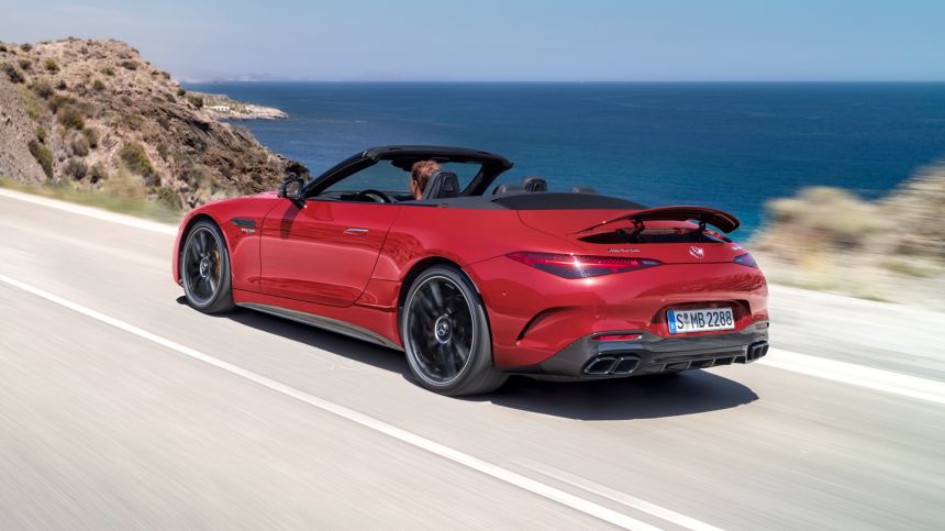 2022 Mercedes AMG SL is an icon reimagined image
