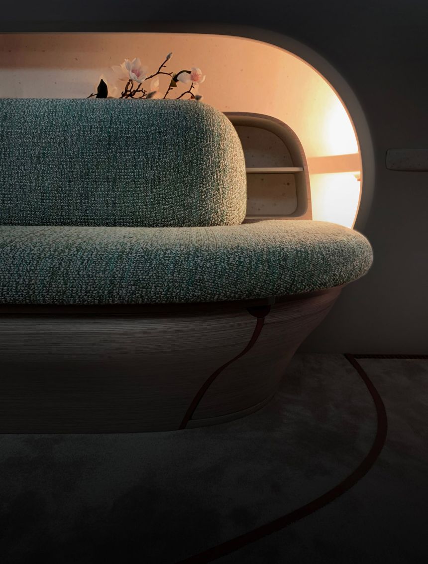 Lounge on wheels: Hyundai teases electric Seven concept image