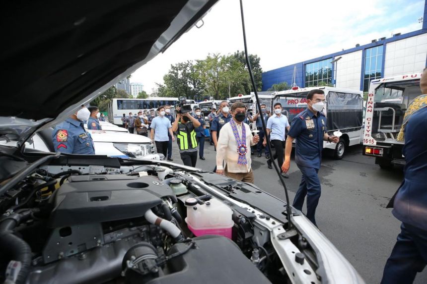 PNP upgrades fleet with new trucks, 4x4 vehicles and troop carriers image