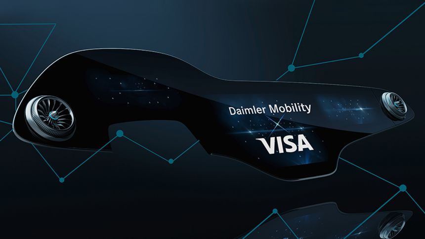 Your Mercedes-Benz will soon accept Visa payments image