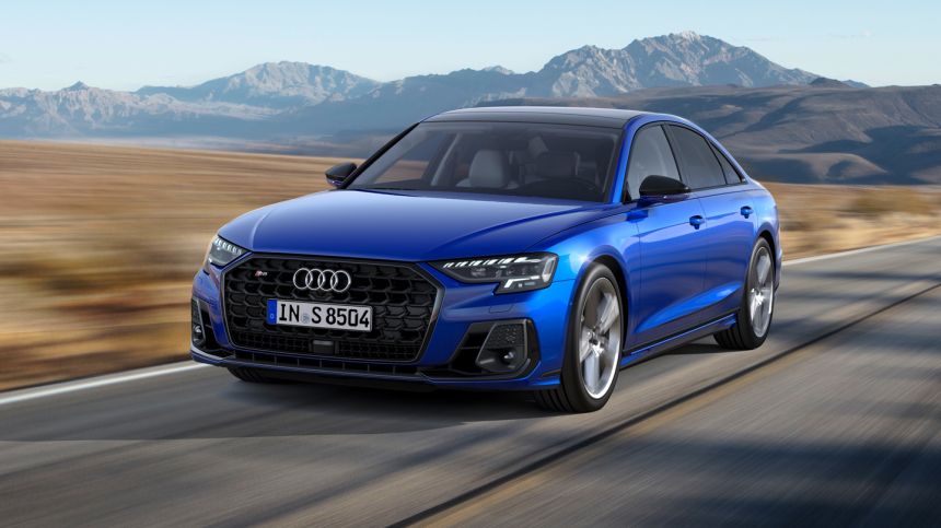 More bling: 2022 Audi A8 gets more chrome, sharper styling image
