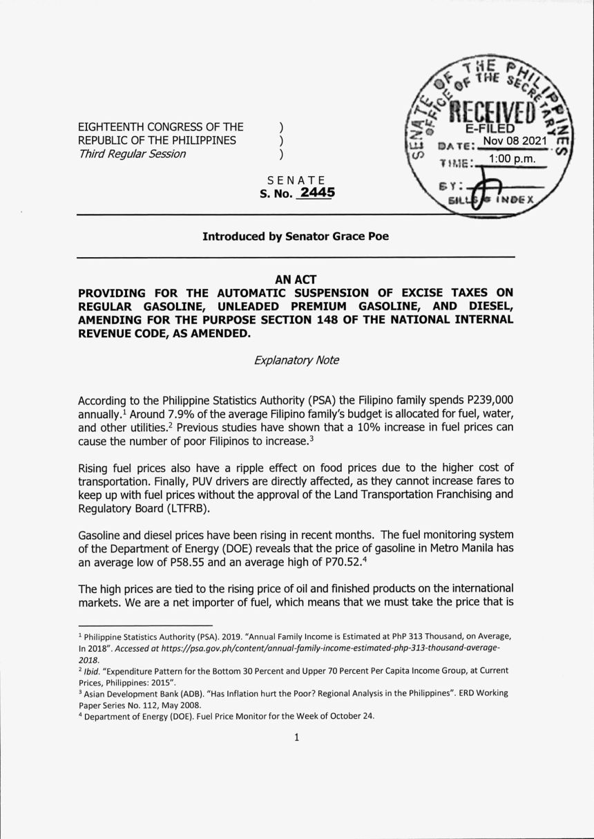 Grace Poe Senate Fuel image