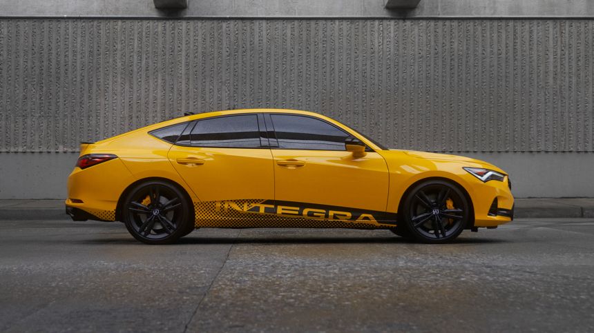 This is it: Acura reveals 2022 Integra Prototype image