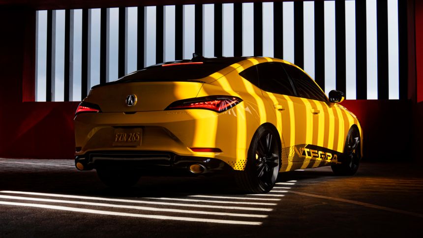 This is it: Acura reveals 2022 Integra Prototype image