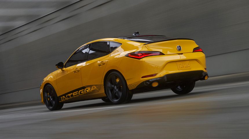 This is it: Acura reveals 2022 Integra Prototype image