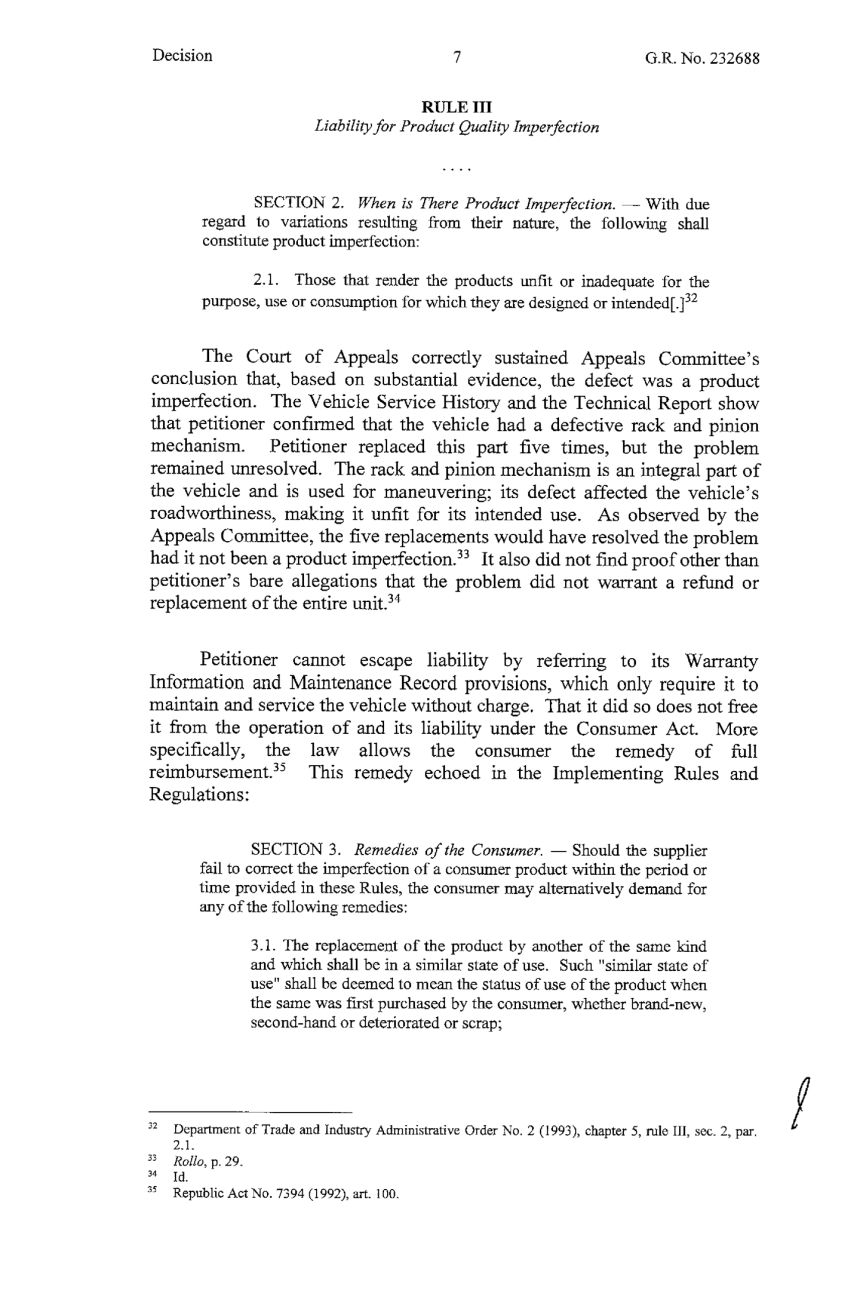 SC upholds refund decision for 2011 Mazda6 owner image