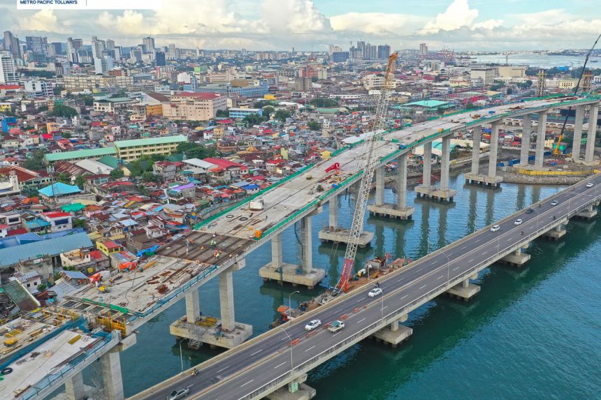 Work on Cebu-Cordova Link Expressway is 87% complete image
