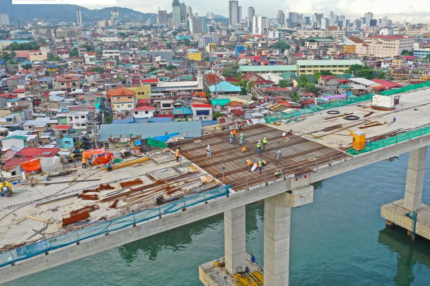 Work on Cebu-Cordova Link Expressway is 87% complete image