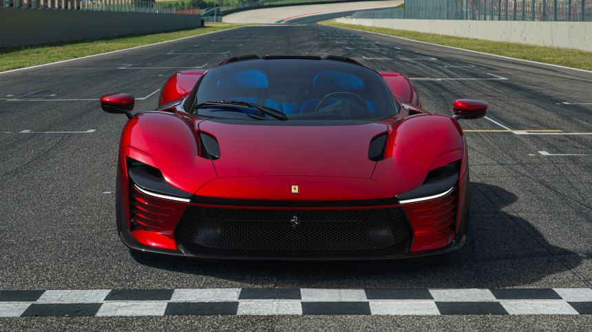 Retro Daytona SP3 packs Ferrari