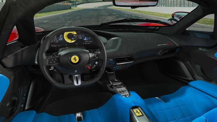 Retro Daytona SP3 packs Ferrari