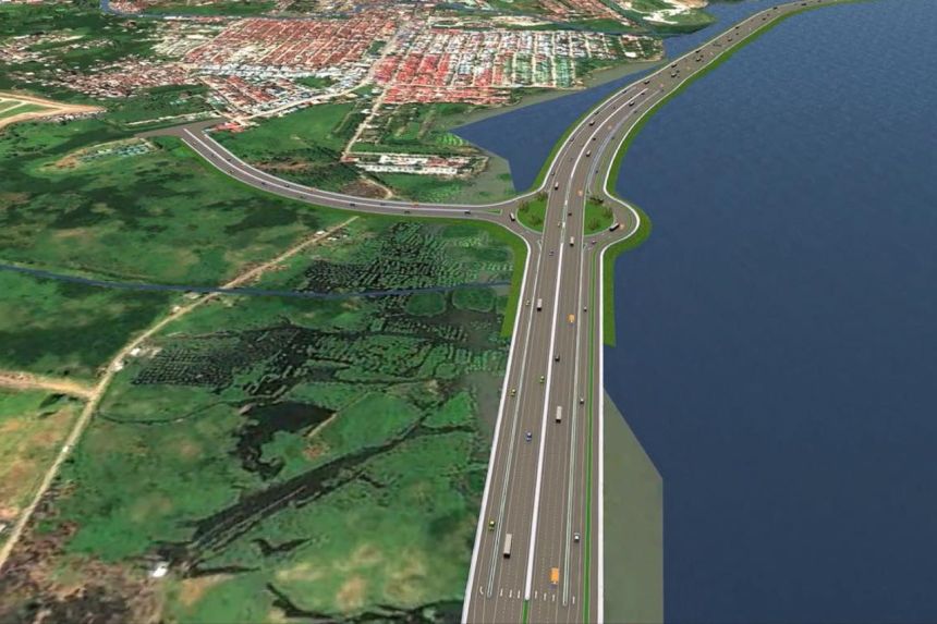 Proposed road project to connect Lower Bicutan with Calamba, Laguna image